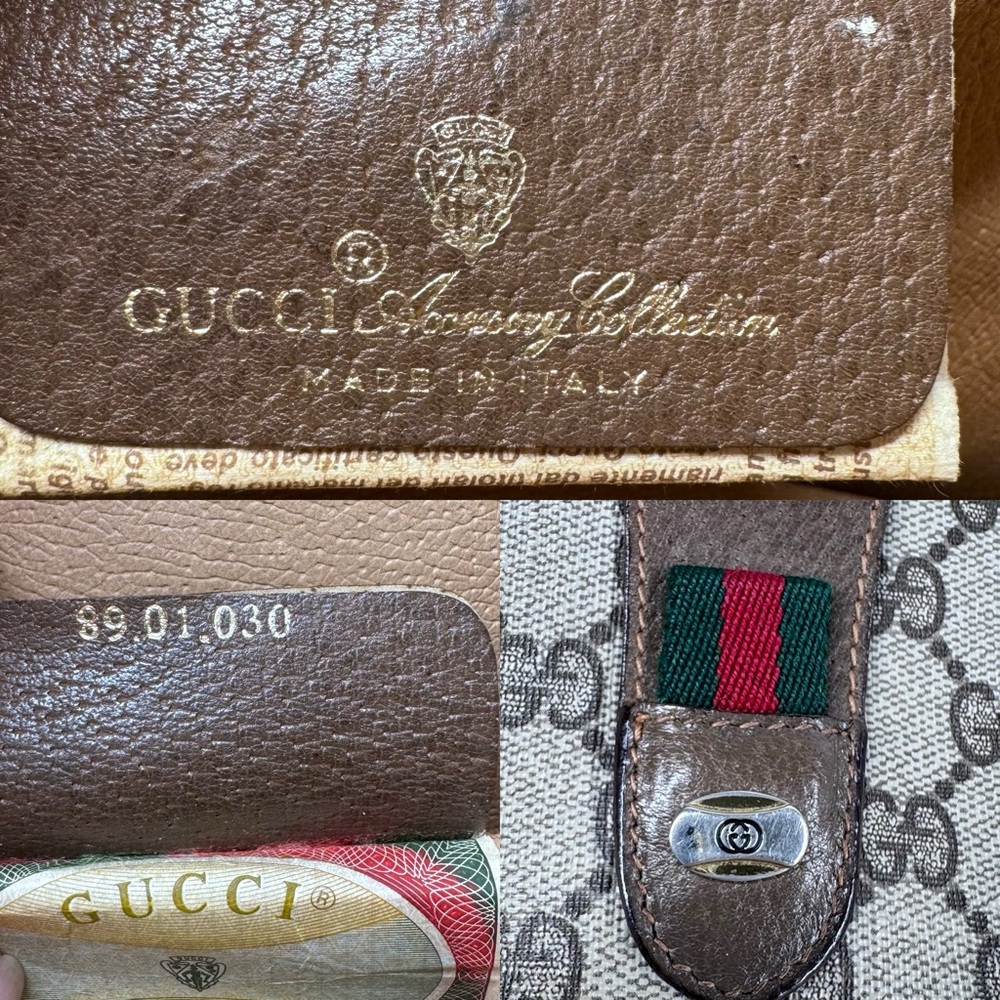 100% Authentic Vintage Gucci Supreme GG Monogram Clutch / Crossbody Bag - Picture 2 of 13